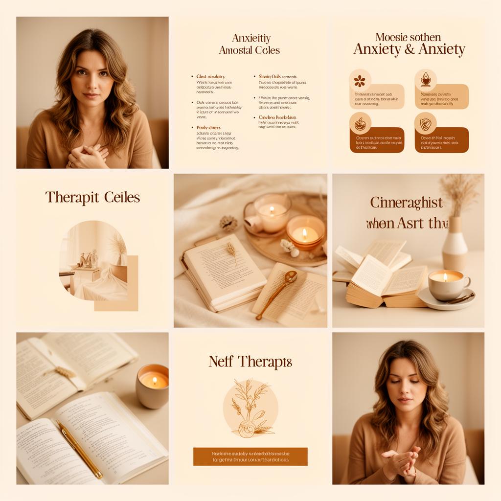 Dr. Maren , Anxiety Therapist Instagram feed mockup